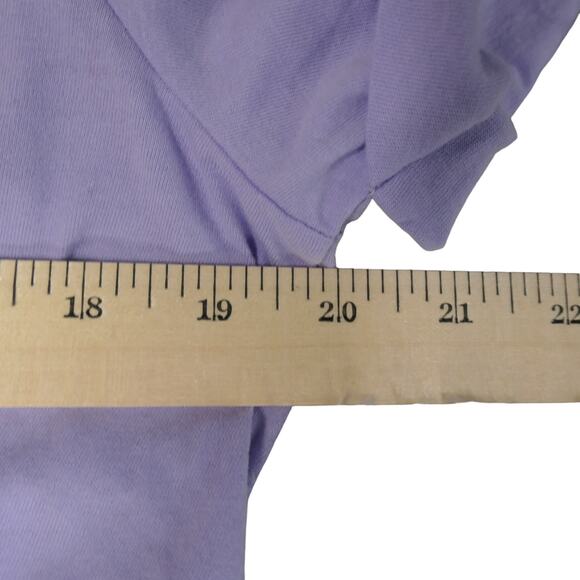 NEW Fabletics Front Twist Tee Womens XL or 12 14 Purple Knotted Athletic Hike - Picture 9 of 14